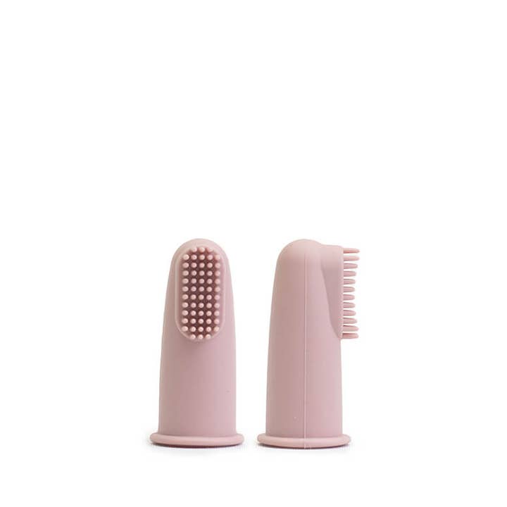 Silicone Finger Toothbrush & Case - Rose, Sage or Sand and other Purchase Wholesale personalized toothbrushes. Free Returns & Net 60 Terms on Faire trending on Faire.