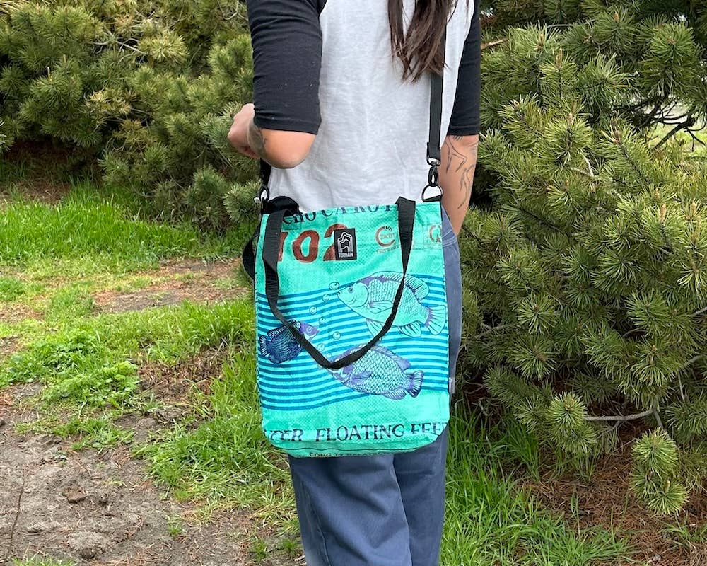 TORRAIN Recycled Bags - Wholesale Tote Bag - Women's - Albi Sustainable Crossbody Tote Bag5
