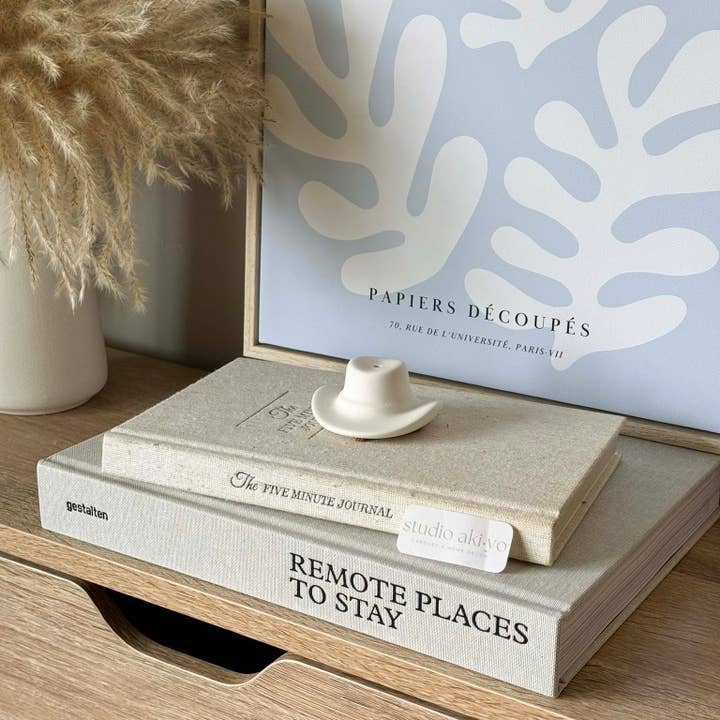 Studio Akiyo - Wholesale Incense Holder - Cowboy Hat Incense Stick Holder | Minimalist Incense Burner