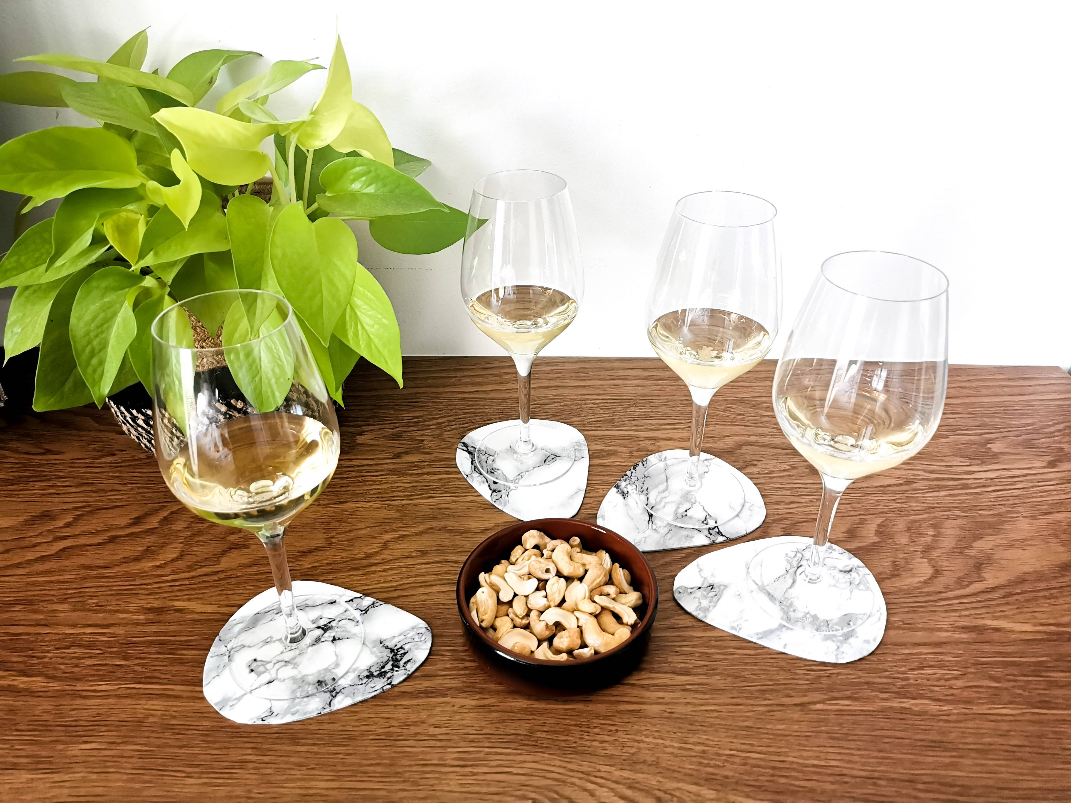 Leewalia - Vente Sous-verre - Set de Sous-verres PEBBLE3