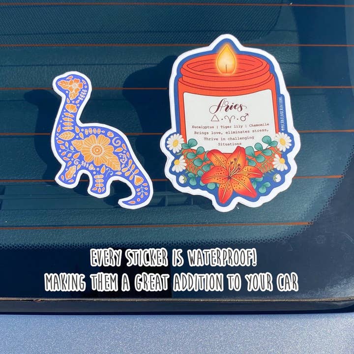 Michaela K Creations - Wholesale Sticker - Spam Musubi Sticker sheet 4x4 4