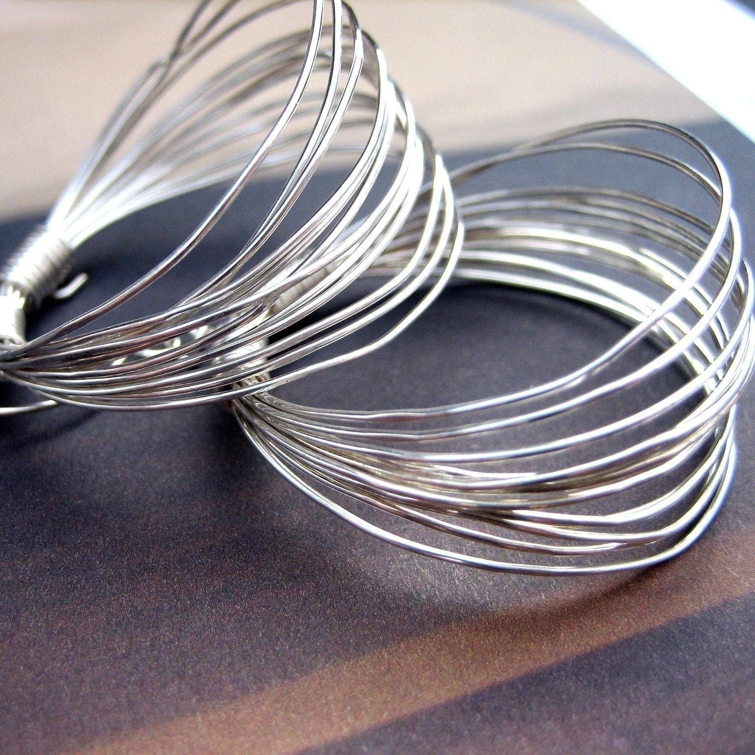 iNk Jewelry - Wholesale Dangle Earrings - Jackie O's Earrings in Sterling Silver by iNk Jewelry0