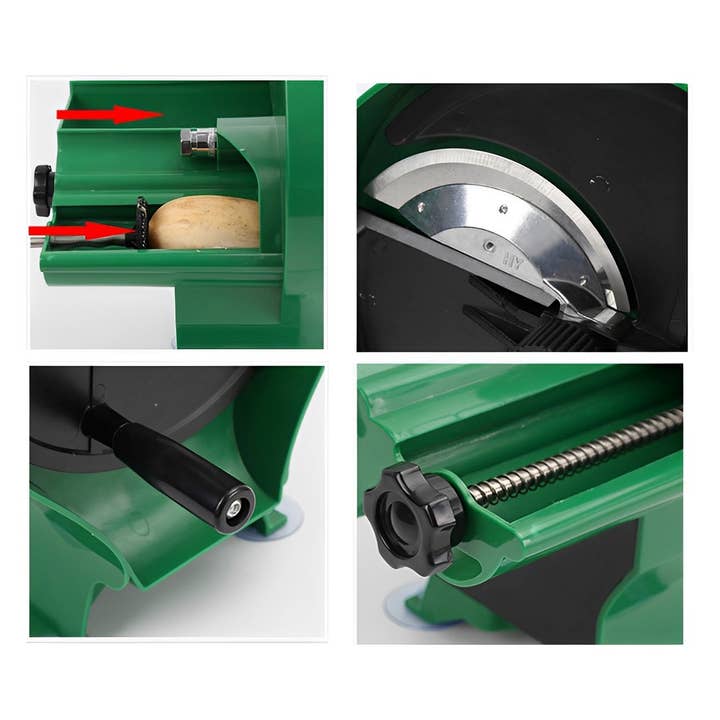 SOGA International Pty Ltd - Wholesale Kitchen tool/gadget - Commercial Manual Slicer Green3