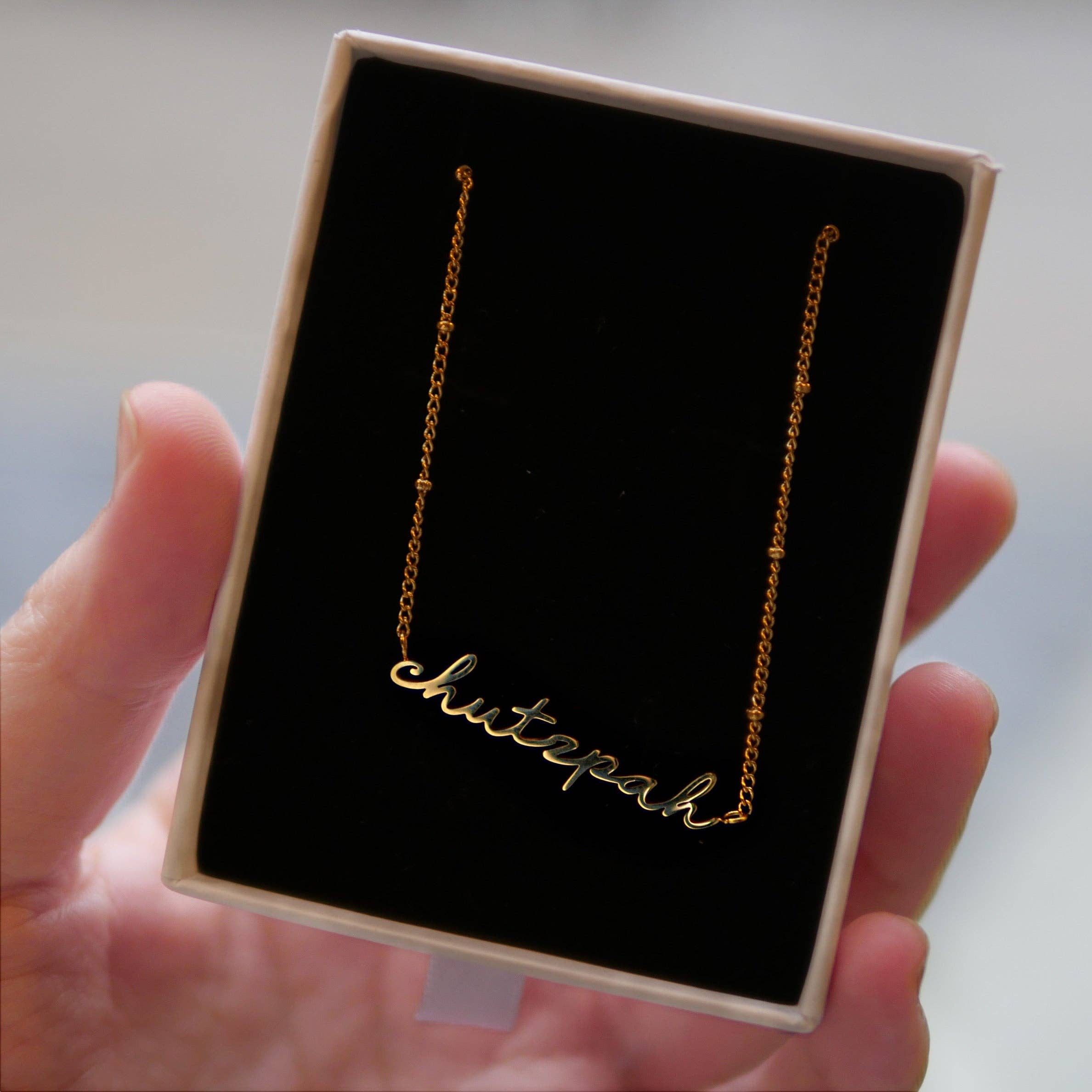 Mamaleh Jewelry - Wholesale Halskettinghanger - Chutzpah Choker halsketting1