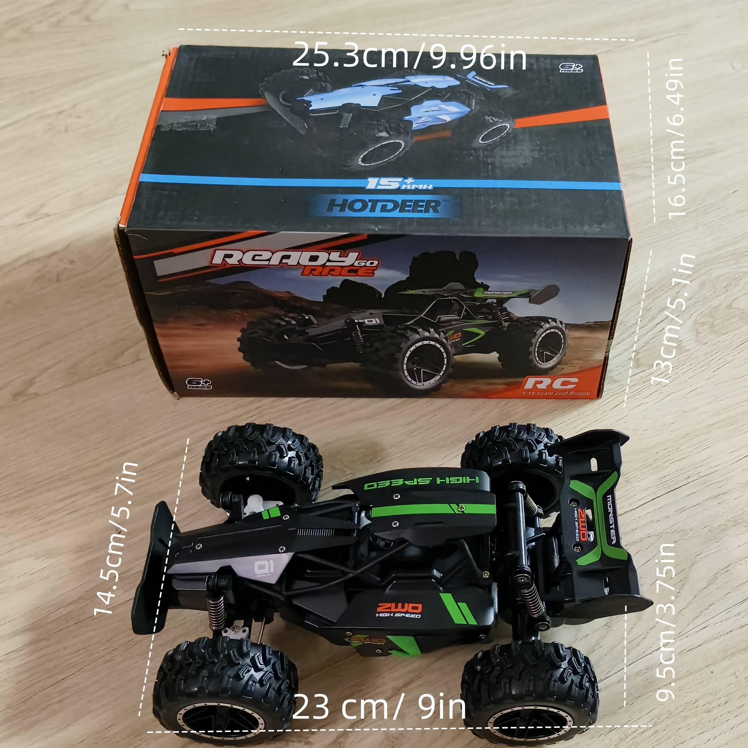 Shop Celino - Wholesale Toy Car/Truck - Kids - High-Speed 1:18 Off-Road RC Car, 2.4G, USB Rechargeable5