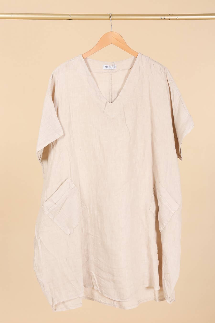 la maison des fibres naturelles - Wholesale Tunic - Women's - Tunic 62804 100% linen made in Italy18