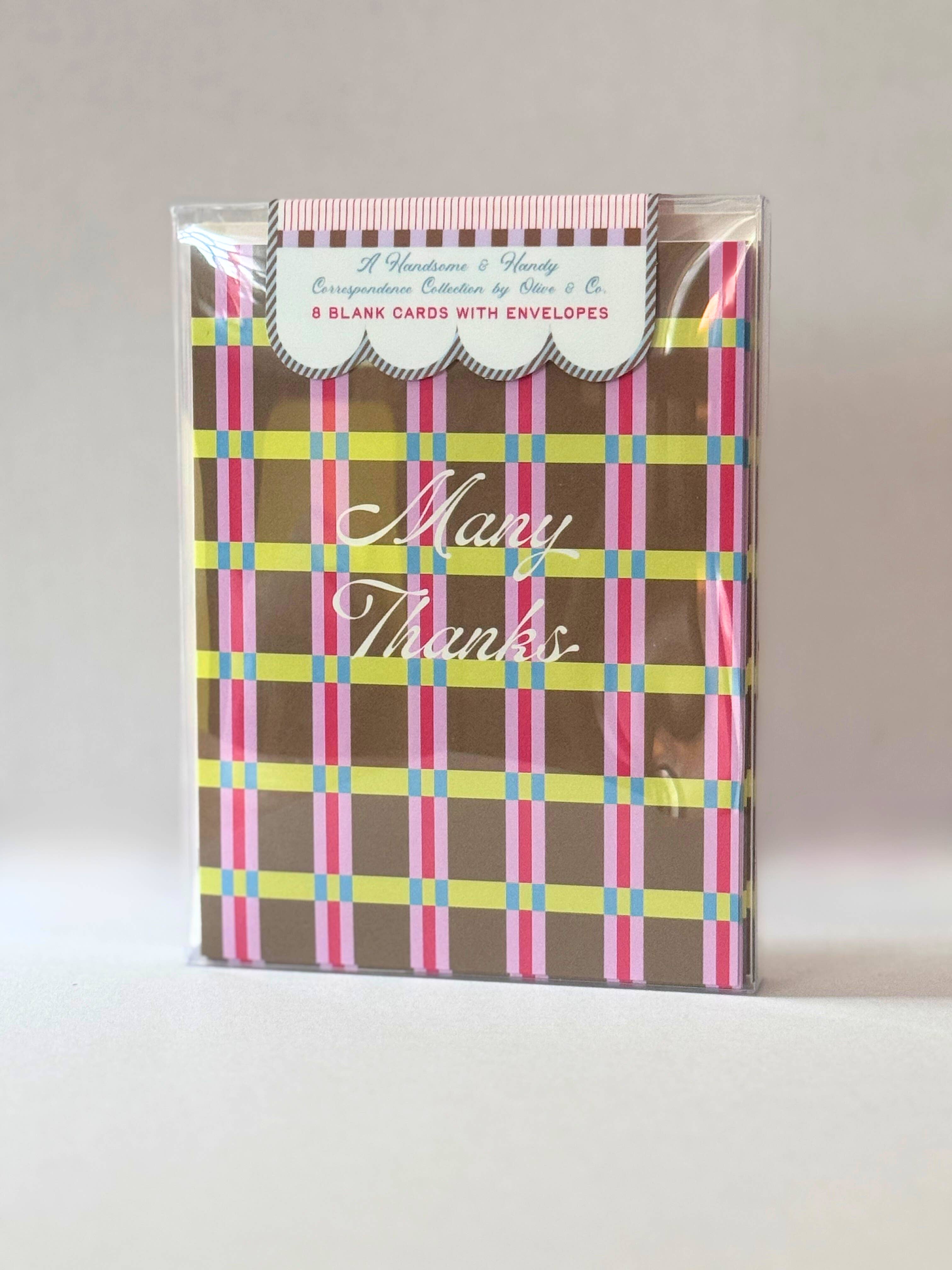 Olive & Company - Wholesale Thank You Card - Many Thanks3