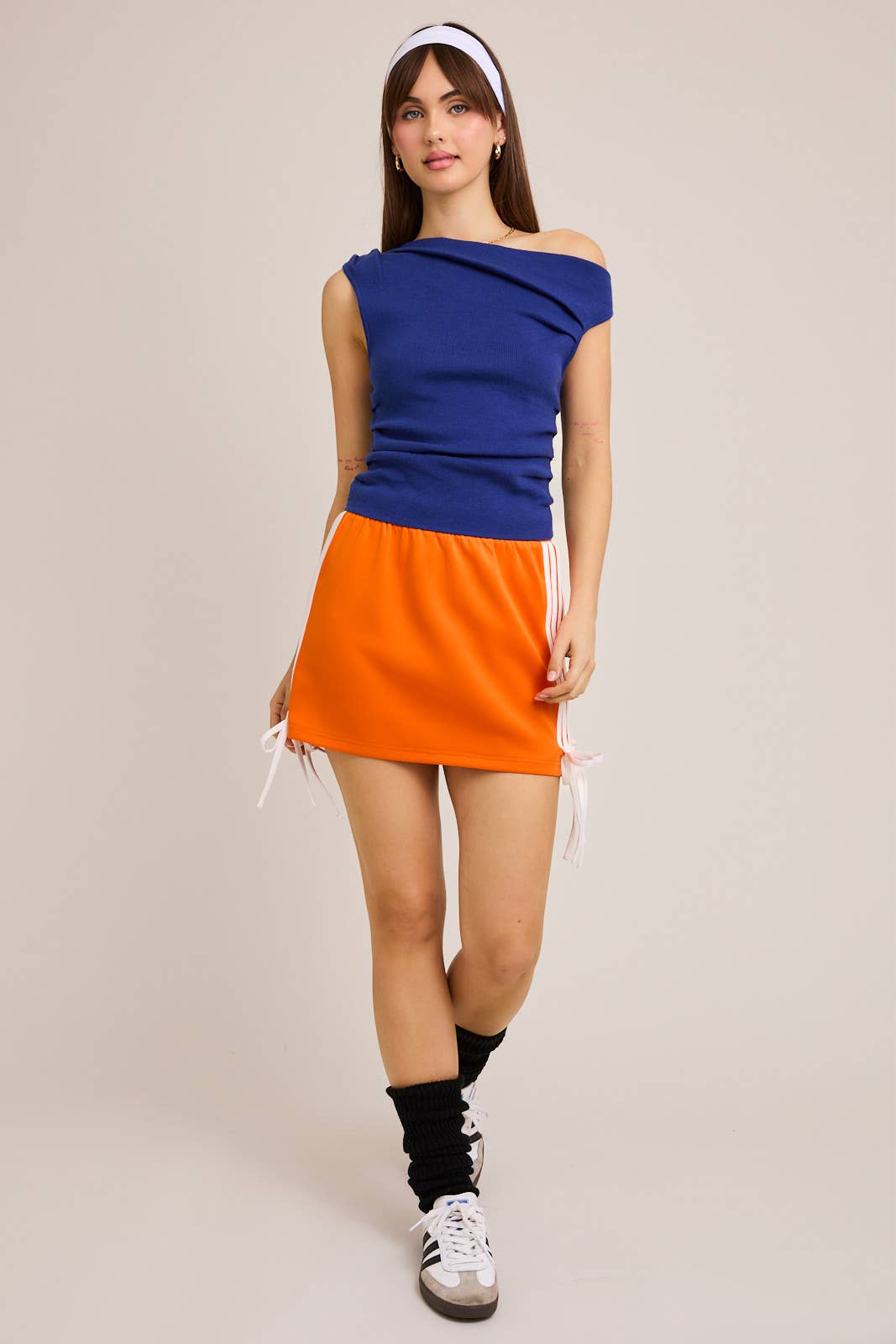 LE LIS - Vente Haut en maille – femme - TOP EN MAILLE À COL ASYMÉTRIQUE35