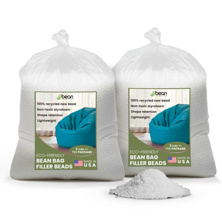 Bean Products - Wholesale Food Storage Container - Bean Bag Fill - Non-Toxic New Recycled Bean Bag Filling1