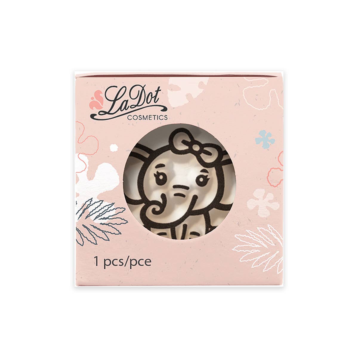 Accentra - Vente Paillettes pour le corps - Tampon de tatouage Ladot - Petit éléphant - Éléphant mignon