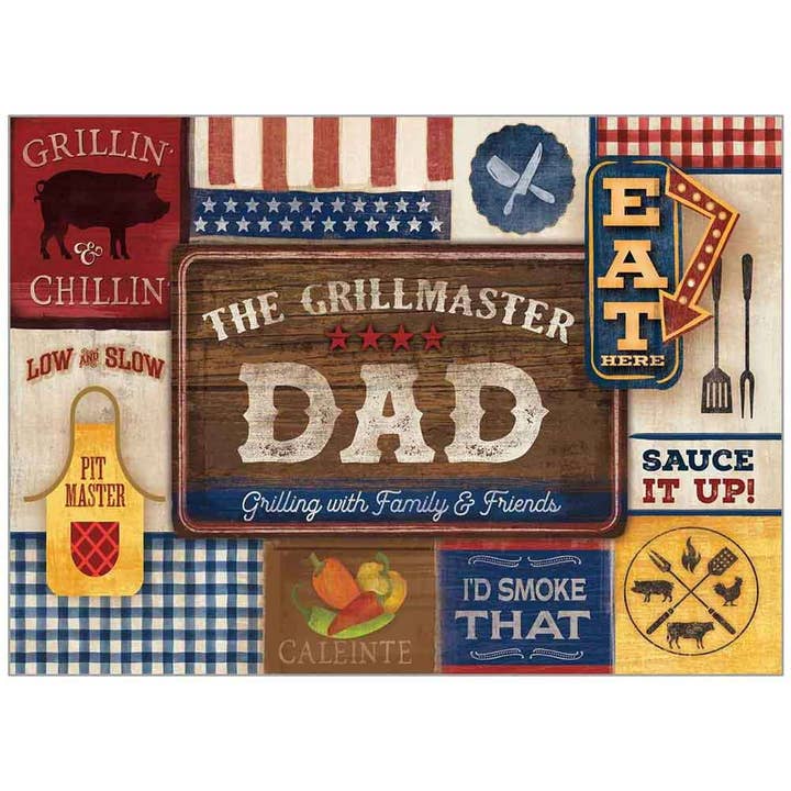 Grigliata in Giardino - Biglietto di Compleanno per Papà per la vendita all'ingrosso da parte di Legacy