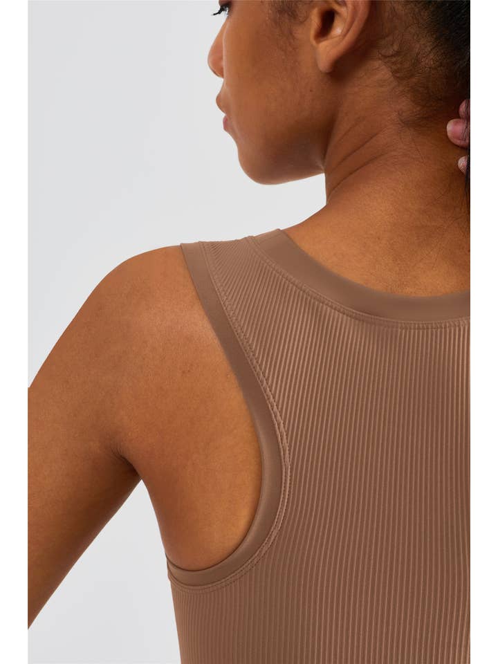 91thelabel - Wholesale Tank top – Women′s - Malibu Ribbed Molded Cup Tank Top30