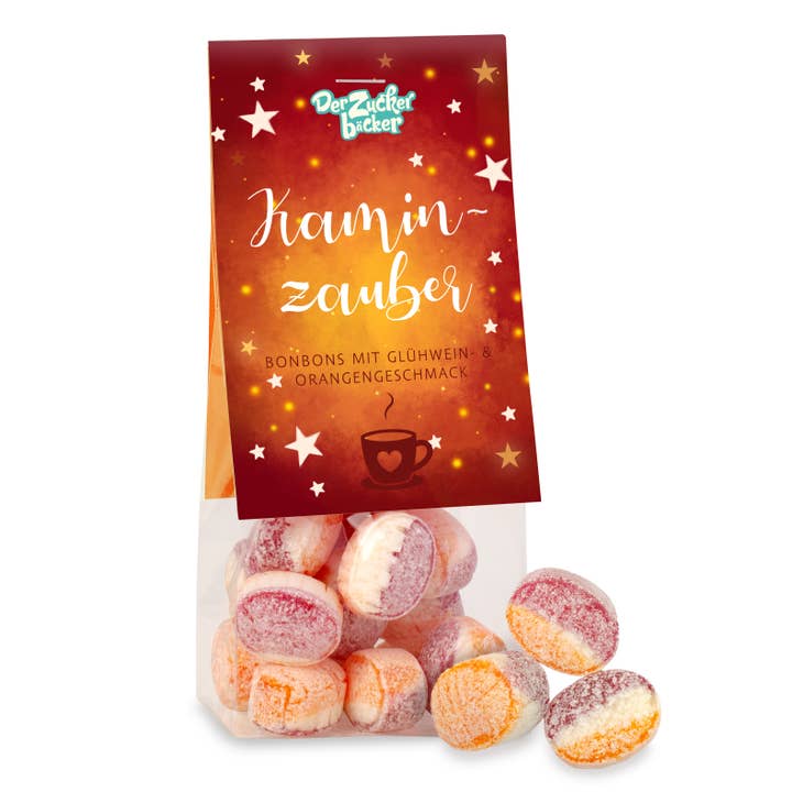 Der Zuckerbäcker – wholesale Gelégodis – Saschbeutel Kaminzauber godis med glögg och apelsin