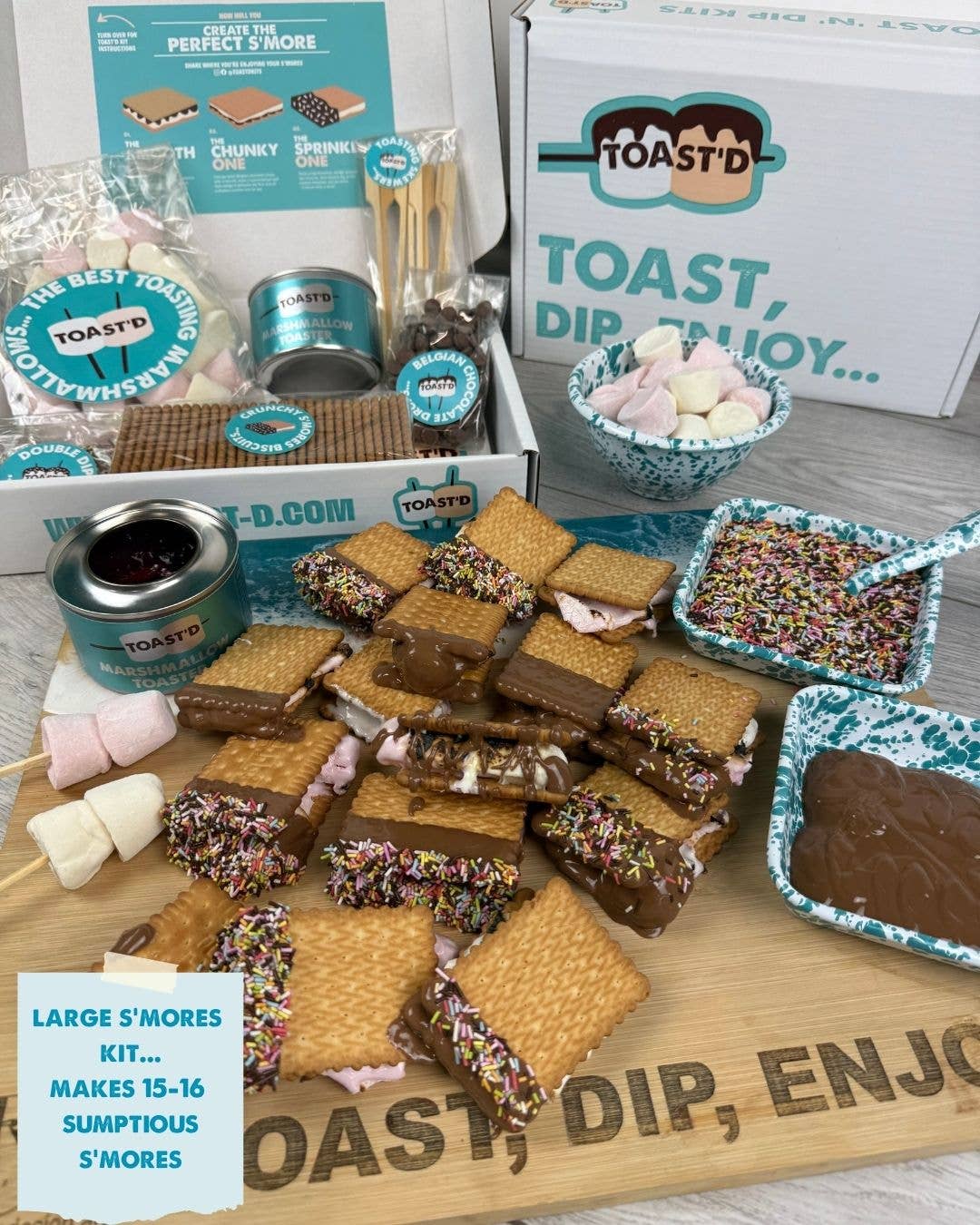 Toast'd – wholesale DIY food kit – S'Mores 'Gifting' Kits1