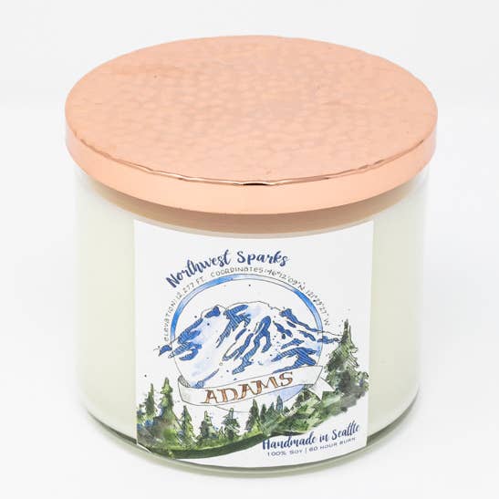 Mt Adams utomhus doftande sojabannsljus för wholesale av Northwest Sparks