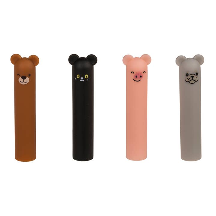 Wurm - Wholesale Gag Gift/Novelty Gift - Erasable pen made of plastic, 4-color, Multicolored (W/H/D) 1x14x1cm 24 pcs. in display6