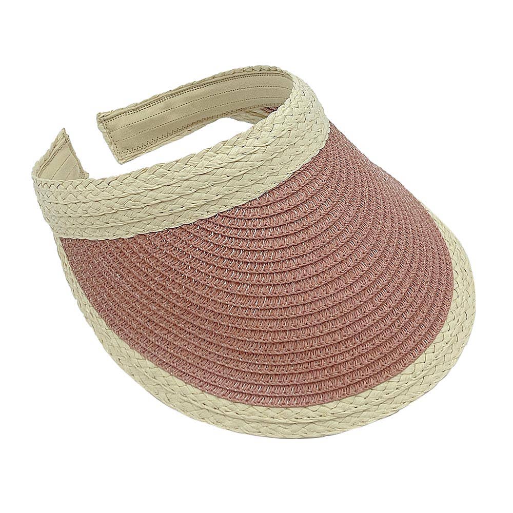 Sensibling Corp. - Wholesale Visor - Women's - Straw Sun Visor Hat1