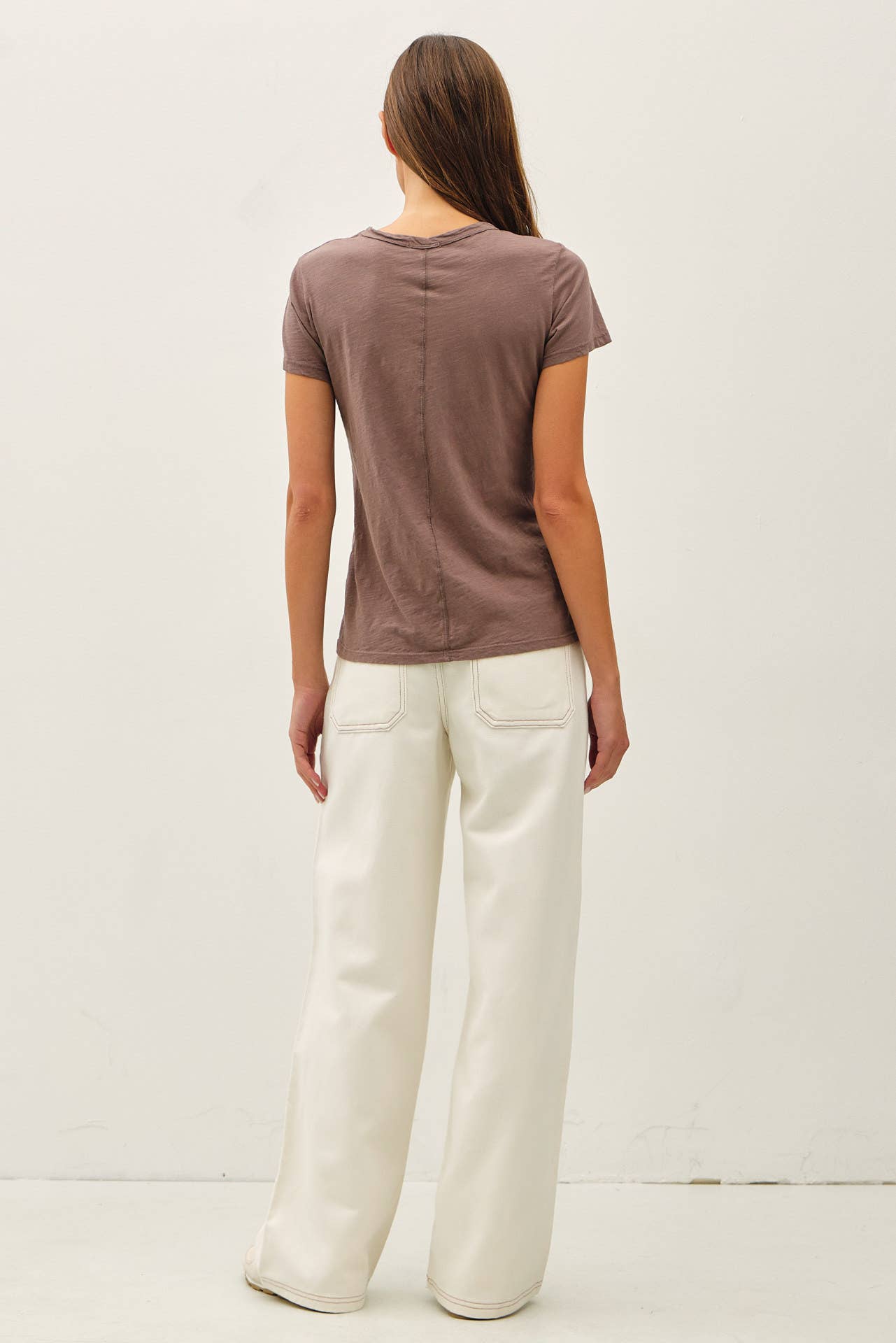 Be Cool - Wholesale T-Shirt - Women's - NEW COLOR-GARMENT DYED COTTON SLUB TEE13