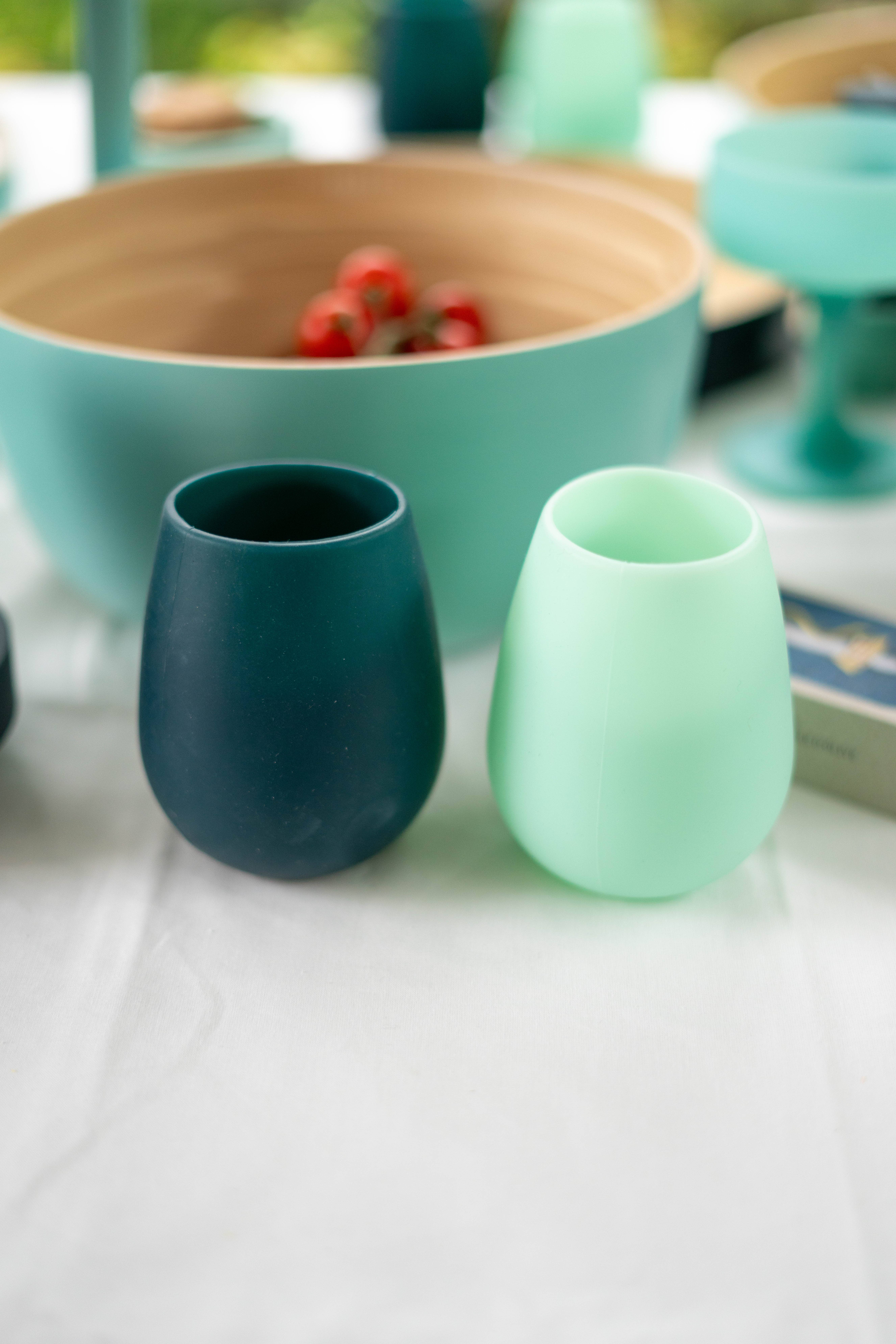porter green | style + sustainability – wholesale Drinking glass/cup – Mist + Ink | Fegg | Silicone Unbreakable Glasses7