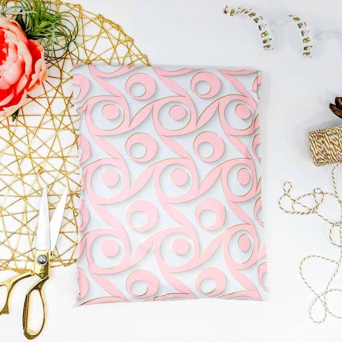 Boutique Designer Poly Mailers 10x13 for wholesale by Eleven Fashion