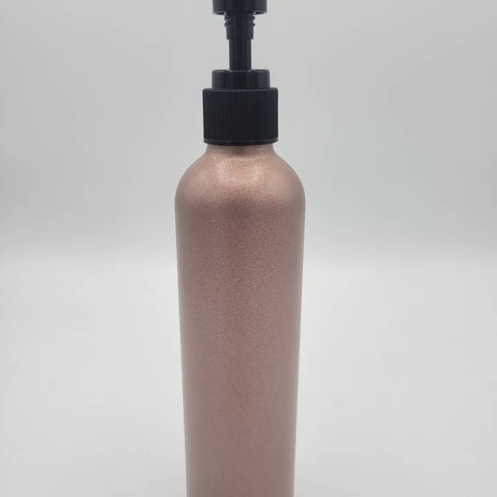 Eloah - Wholesale Hair Conditioner - Pink Aluminum Shampoo/Conditioner/Lotion Bottles