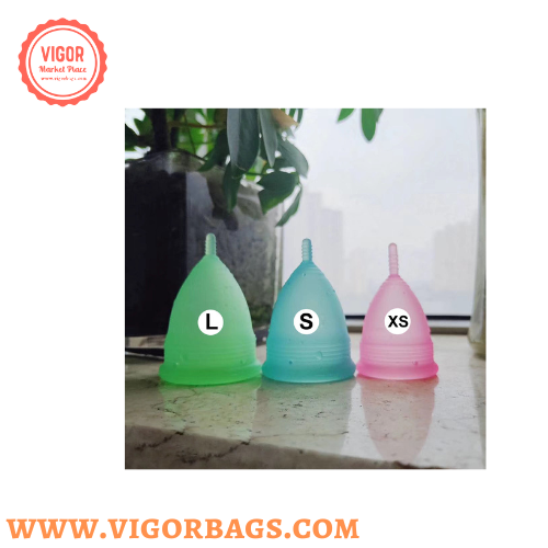 VIGOR - Vente Coupes menstruelles - Lot de plusieurs tasses réutilisables Lady Period et étui de transport personnel1