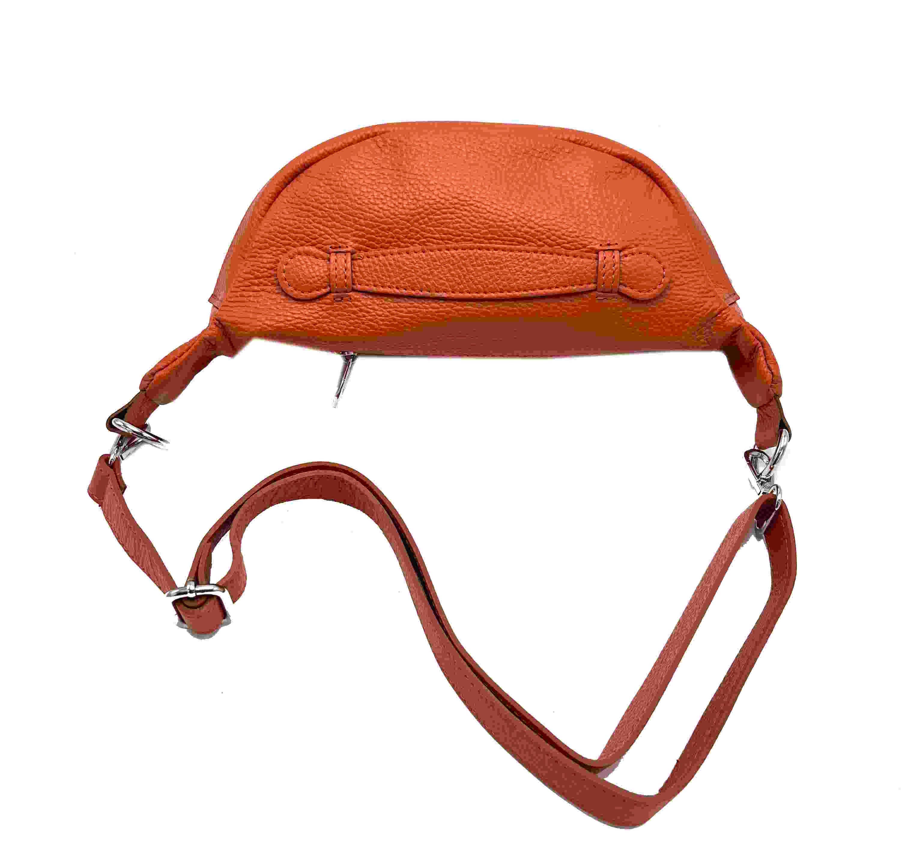 Suie Valentini srl - Wholesale Crossbody Bag - Women's - Genuine leather fanny pack, Made in Italy, art. 11242614