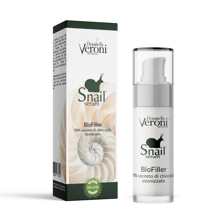98% Ozonated Slak Slijm BioFiller 30ml voor wholesale door Donatella Veroni Methode