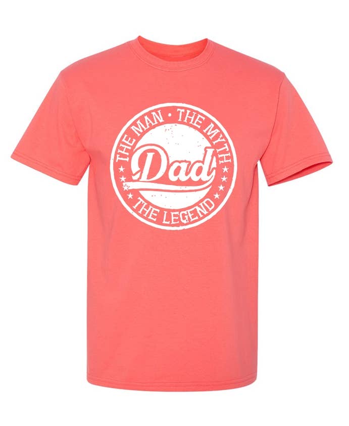 Feelin Good Tees - Wholesale Screen Printed T-Shirt - Men's - The Man The Myth Dad The Legend10