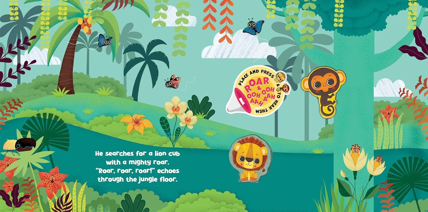 Little Hippo Books - Vente Preschool Book (3-5) - Sons de la jungle2