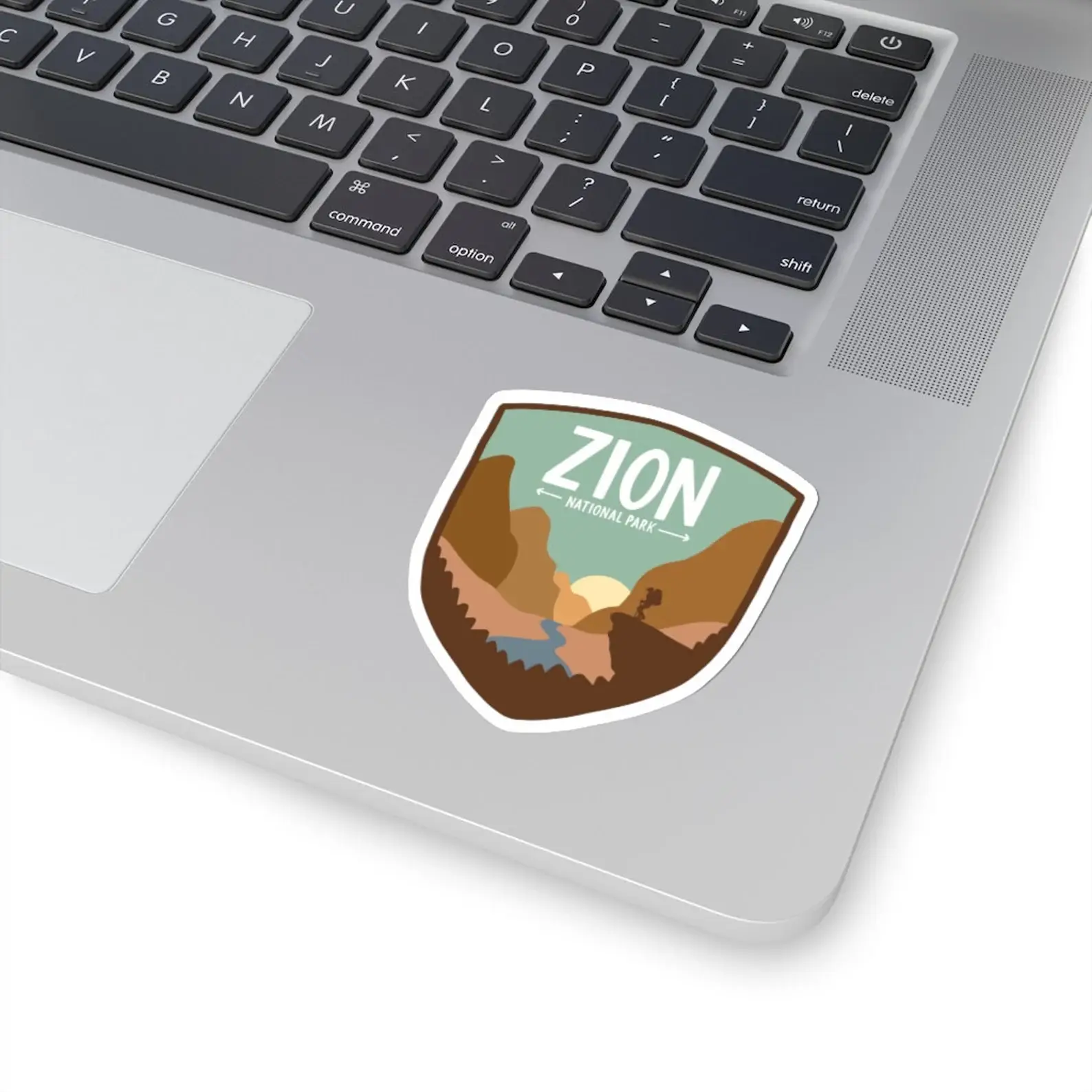 Colleen Goldhorn Creative Co - Wholesale Sticker - Zion National Park Weatherproof Sticker1