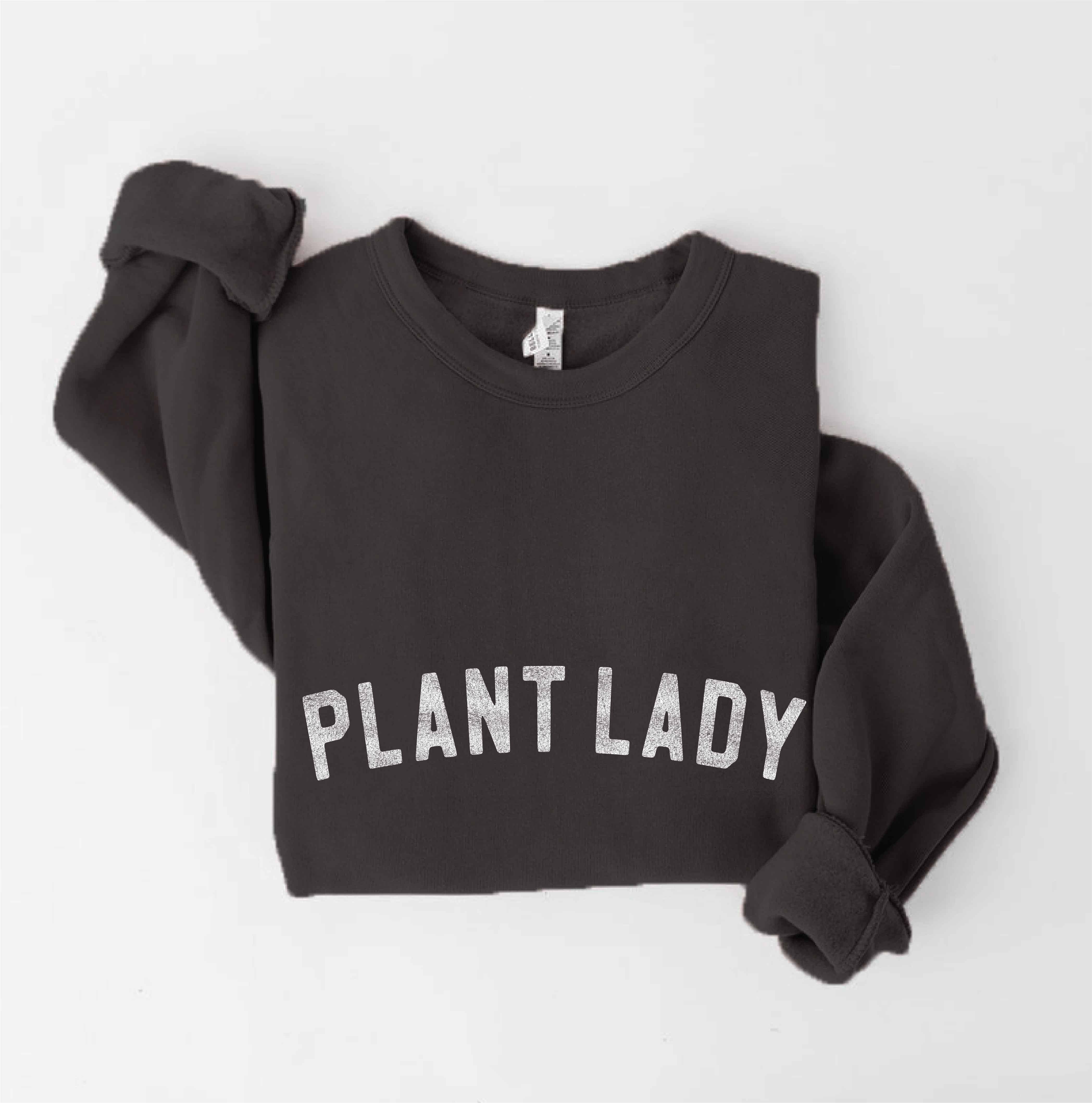 OAT COLLECTIVE - Vendita all'ingrosso Felpa stampata - Donna - Felpa grafica PLANT LADY0