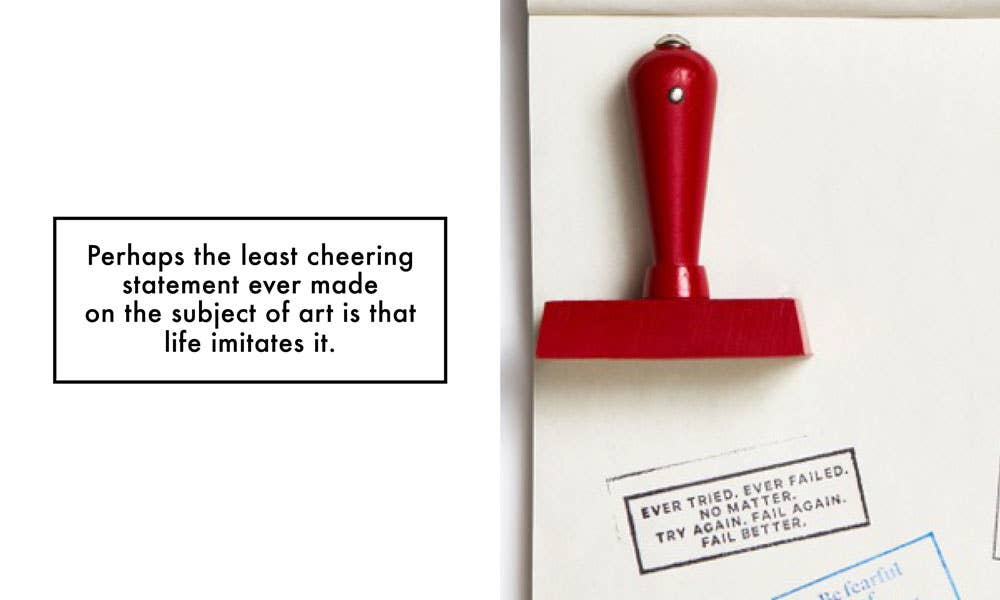 Wms&Co. - Vendita all'ingrosso Timbro in gomma/decorativo - Timbro di Gomma con Citazione Filosofica - Rettangolare38