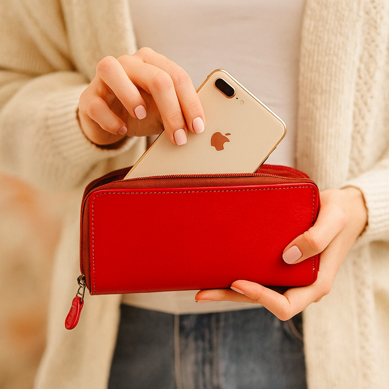 Hides - Wholesale Wallet - Women's - Leather Zip Around Wallet17