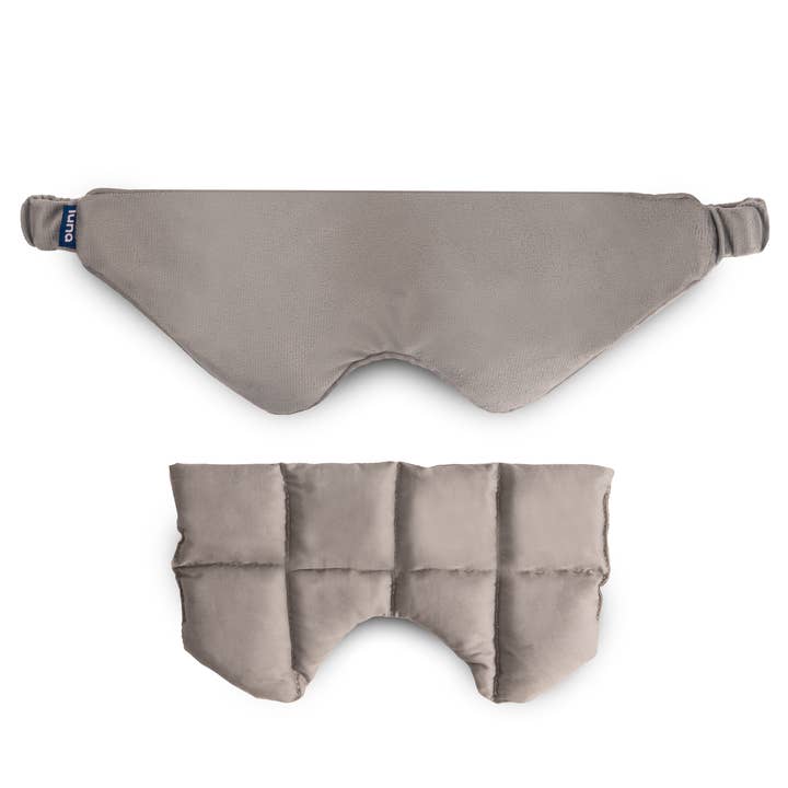 Luna Wellness - Wholesale Sleep/Eye Mask - Hot/Cool Minky Fleece Weighted Eye Mask