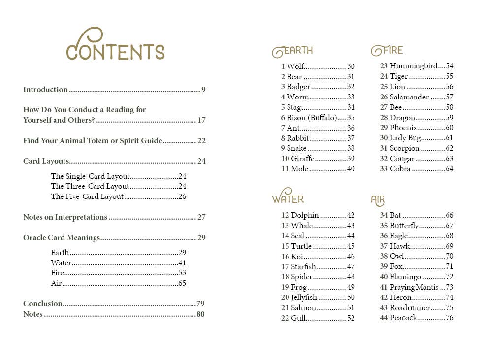 REDFeather - Wholesale Tarot Cards - The Wild Elemental Oracle3