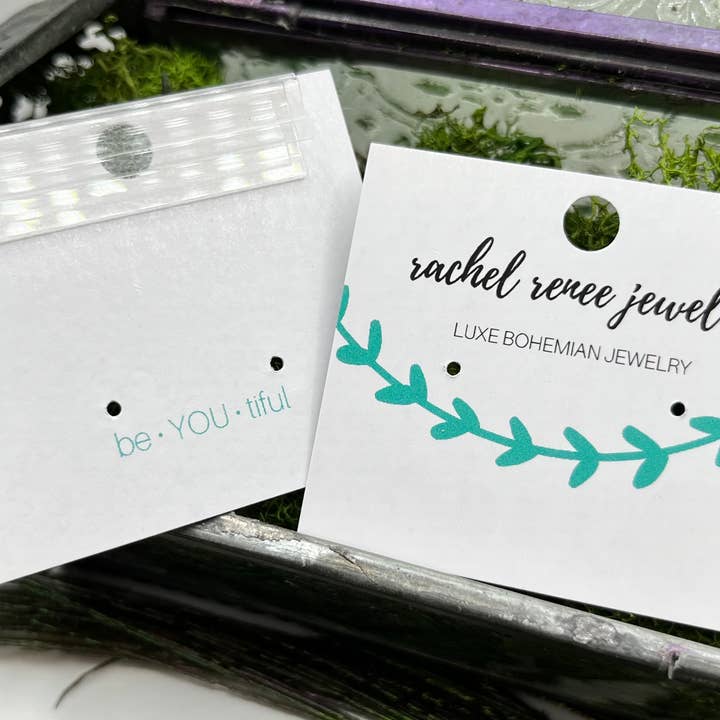 Rachel Renee Jewelry - Wholesale Dangle Earrings - CHERYL Mixed Metal Freeform Pebble Dangles2