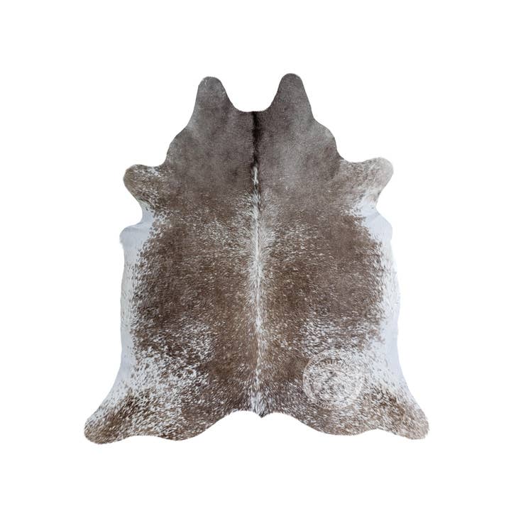 Tapis en cuir de vachette exotique taupe pour la vente par Sunshine Cowhides