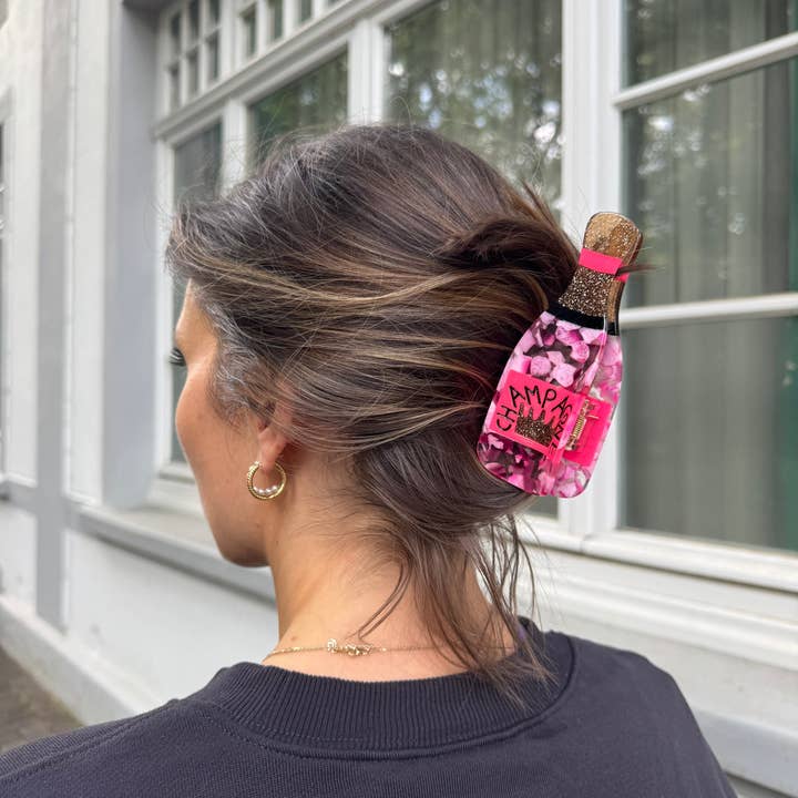 by Vivi. - Wholesale Hair Clip - Women's - Haarklammer Champagner pink1