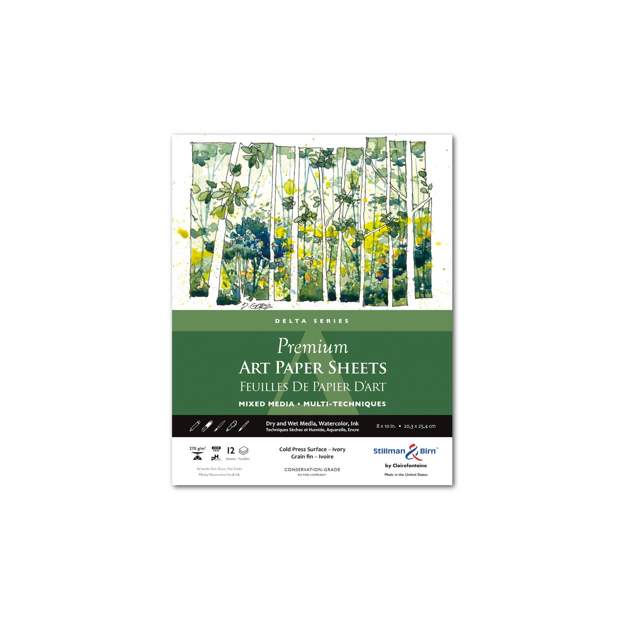 Exaclair - Wholesale Sketchbook/Sketchpad - Stillman & Birn™ Art Sheet Packs8