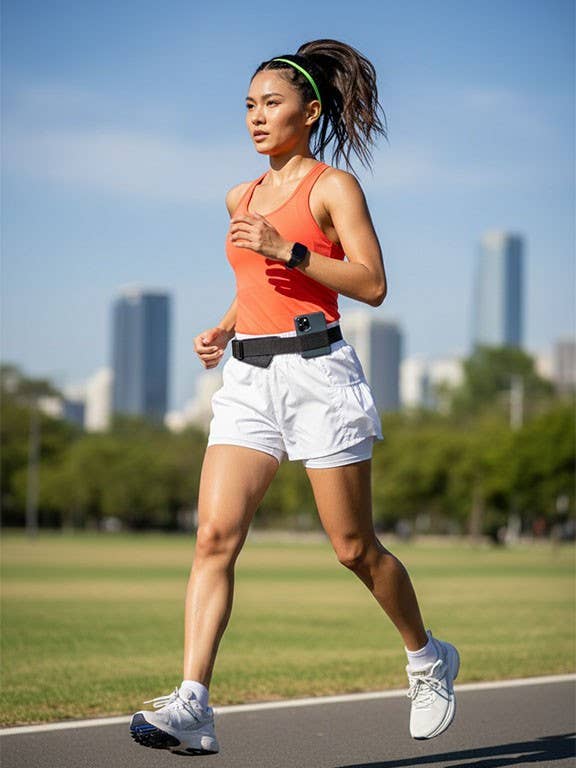 2 in 1 High Waisted Athleisure Shorts 5 for wholesale by TIMING