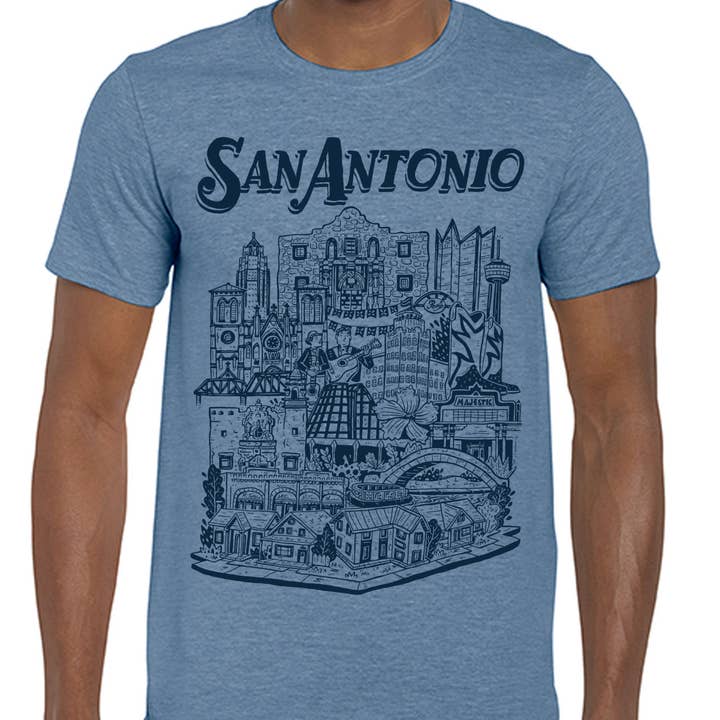 San Antonio Shirt for wholesale by Welcome To the Neighborhoods