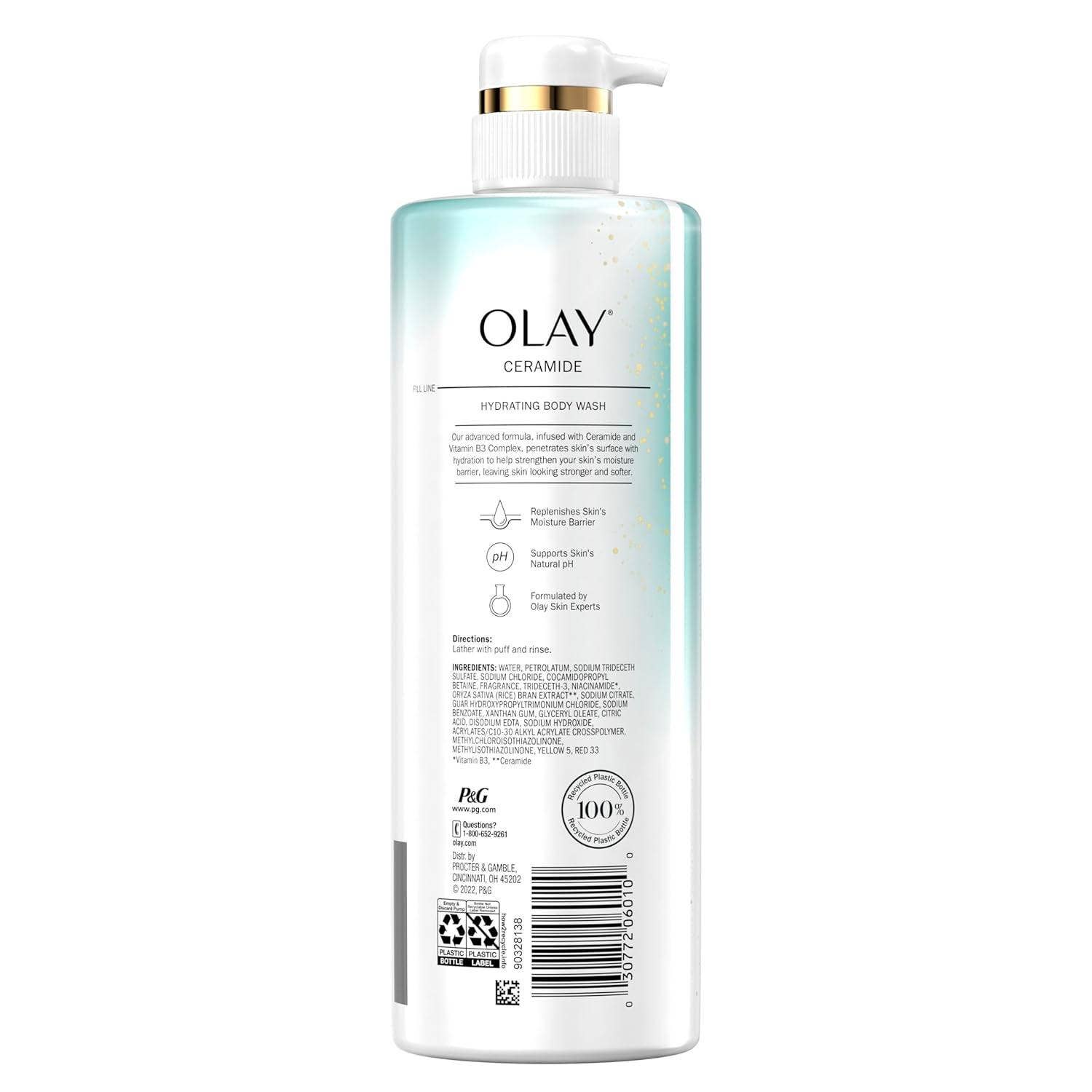 KT Supply - Wholesale Body Wash/Shower Gel - OLAY Olay Cleansing & Strengthening Body Wash with Ceramide 1