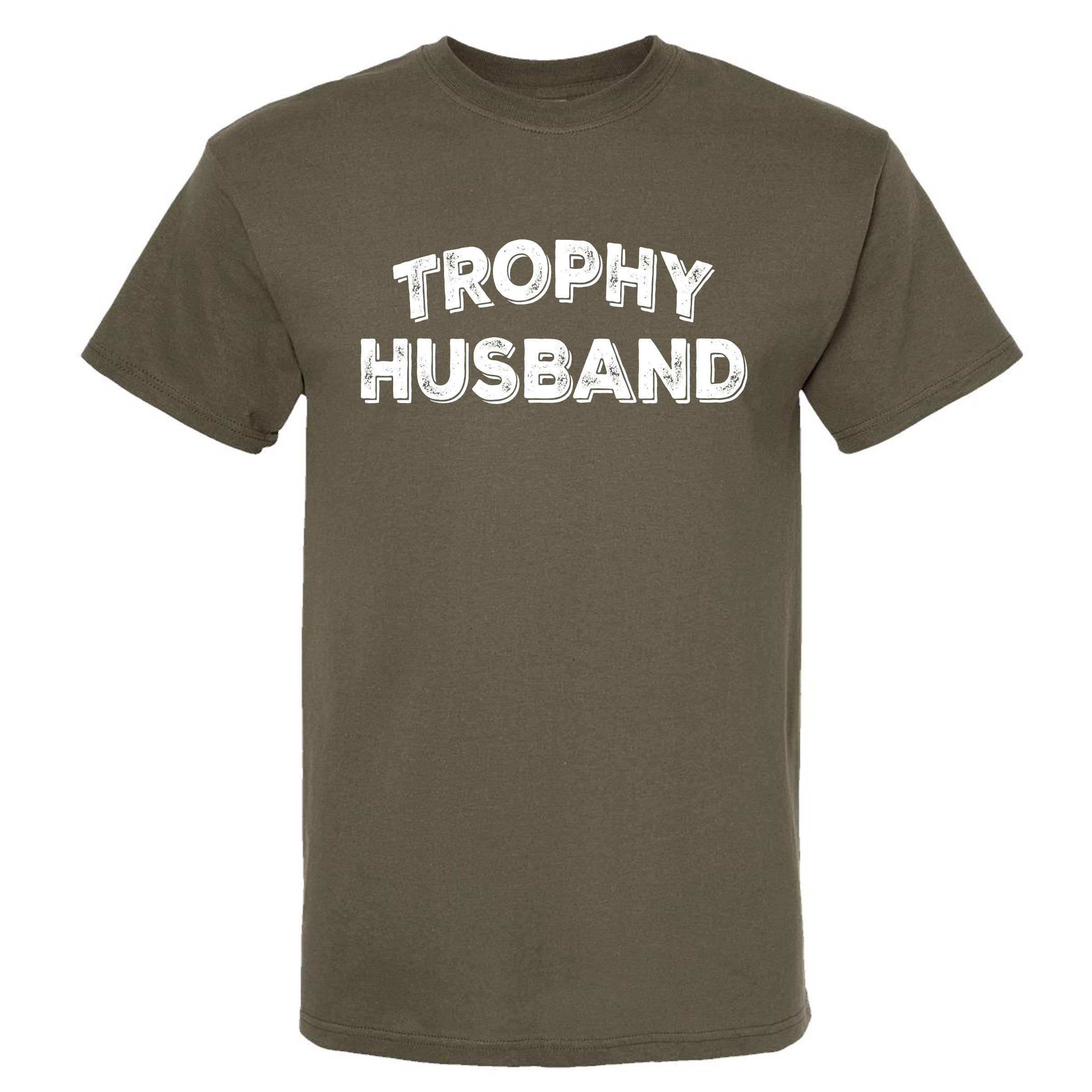 Wi-Wear - Venta al por mayor Camiseta serigrafiada - Hombre - Camiseta Trophy Husband para hombre, regalo de San Valentín y Día del Padre14
