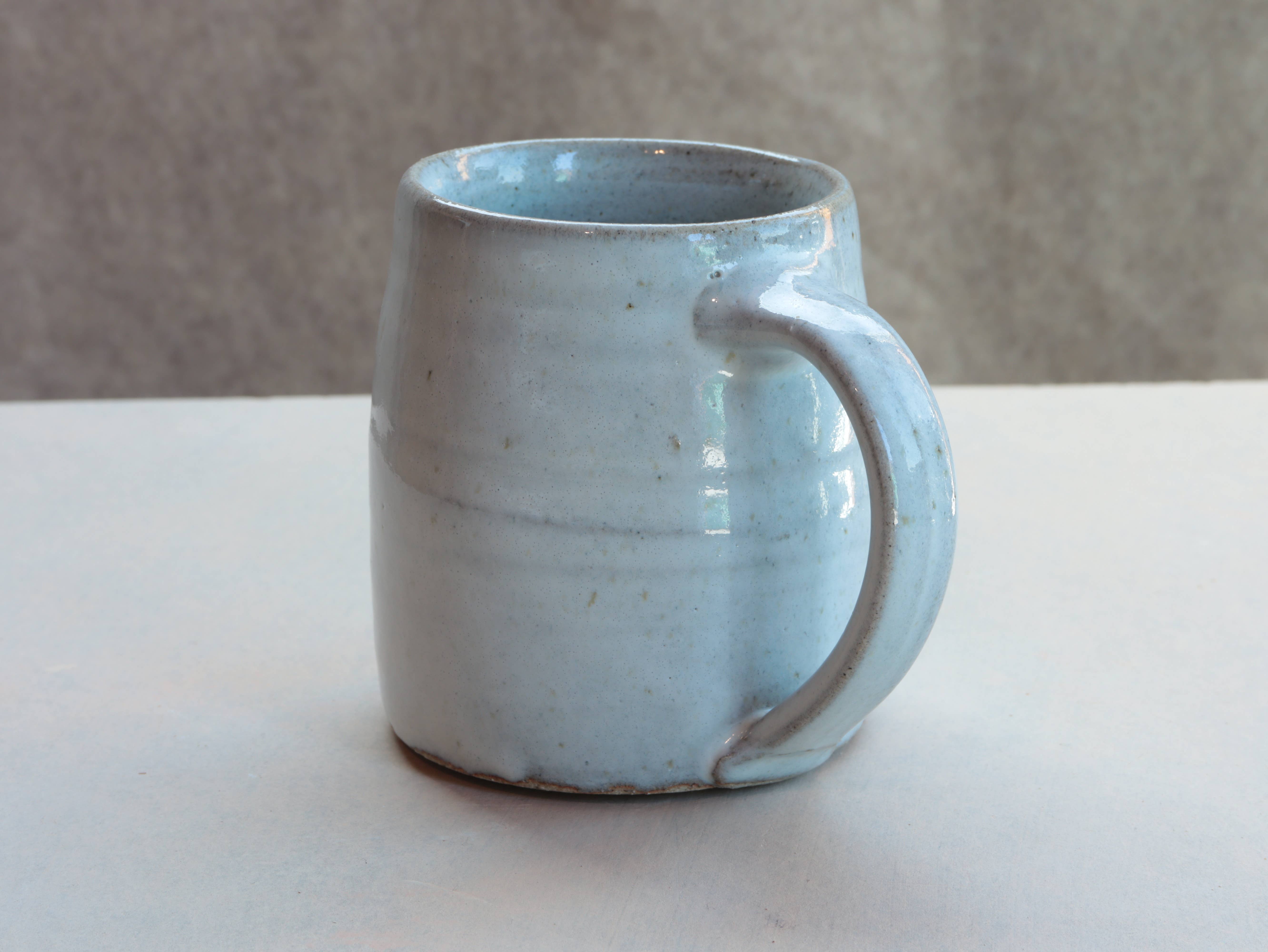 Matt Fishman Pottery - Wholesale Coffee Mug - Coffee Mug White3