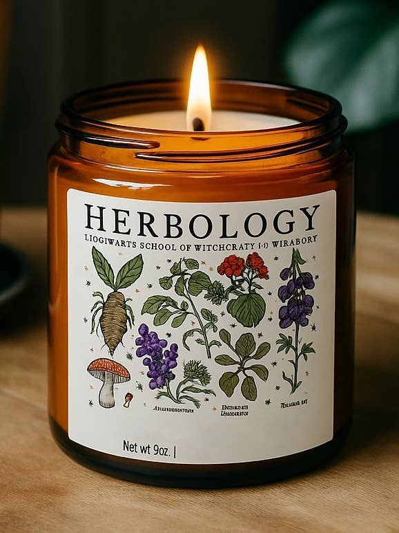 Herbology Candle for wholesale by Lunastry