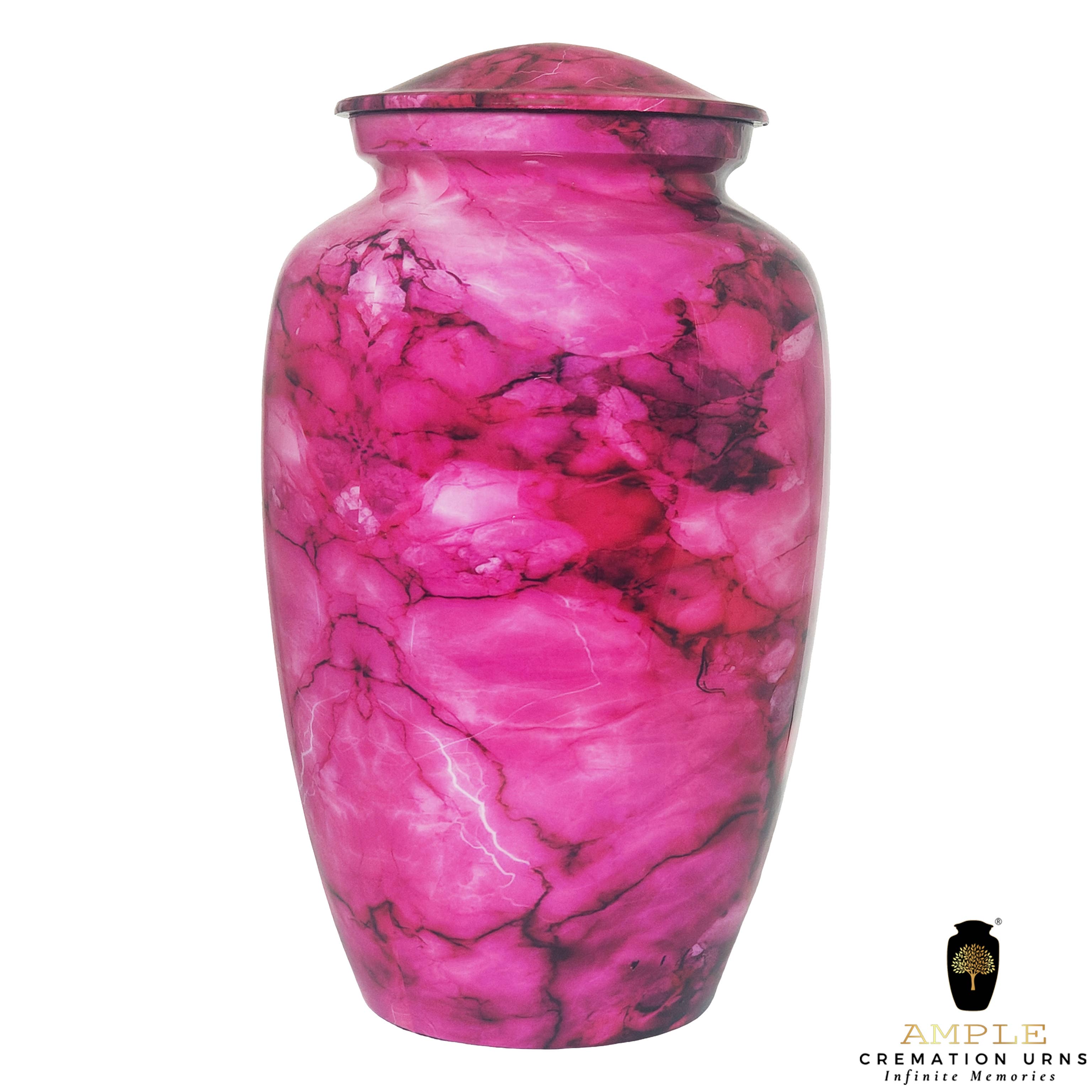 Ample Cremation Urns - Wholesale Urn - Beautiful Pink cremation urns handmade for human ashes1