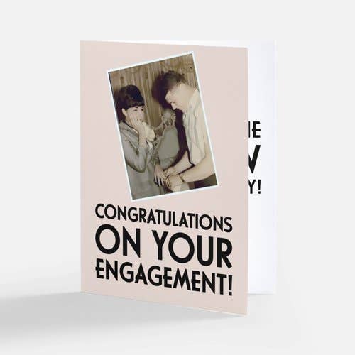 Félicitations-Bienvenue au spectacle de merde...(Fiançailles) pour la vente par Very Funny Vintage by Weird & Wrong