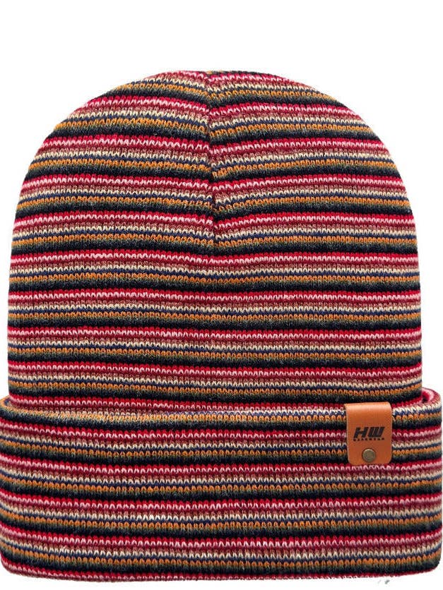 HAAKWEAR Traditional Beanie - Multi Color Knit Winter Hat- Made in USA for wholesale by HAAKWEAR Beanies