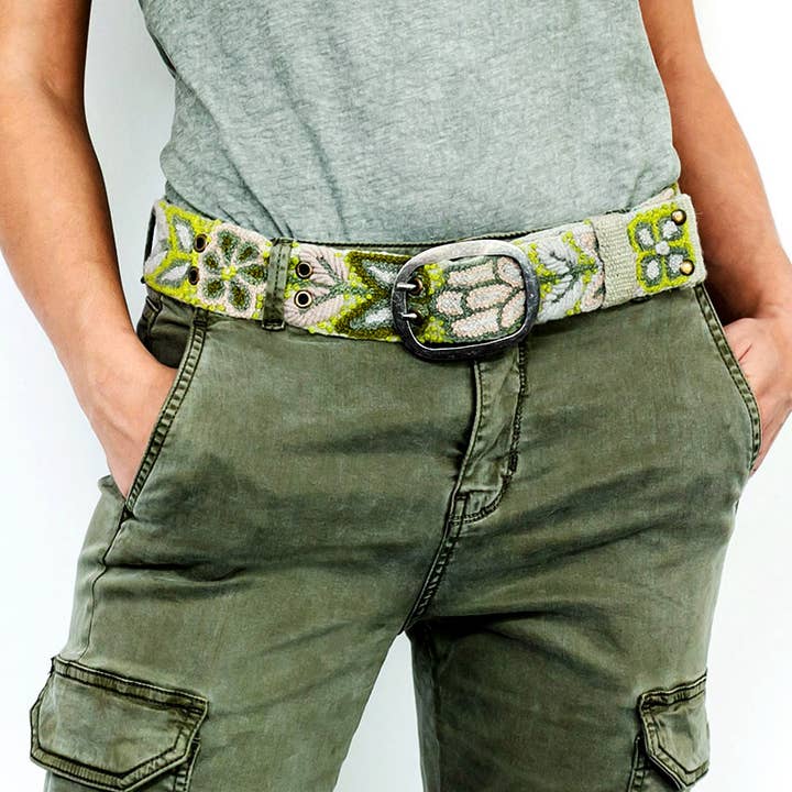 Florcita Moss belt for wholesale by Smitten